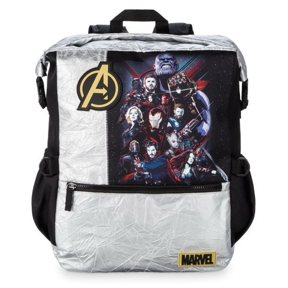 💥 NWT Disney Marvel's Avengers: Infinity War Silver Backpack💥#MARVEL